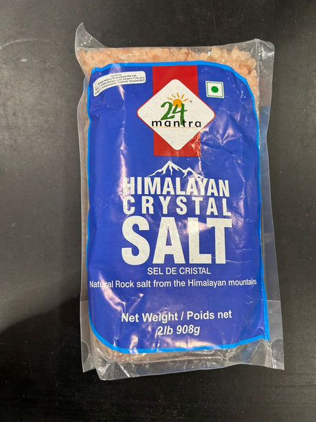 24 Mantra HIMALAYAN CRYSTAL SALT 2LB