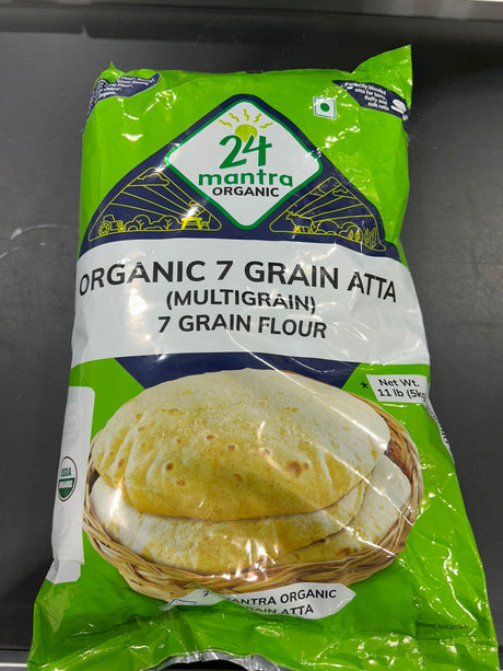 24 Mantra Organic 7GRAIN ATTA 11LB