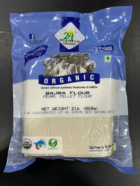 24 Mantra Organic BAJRA FLOUR 2LB