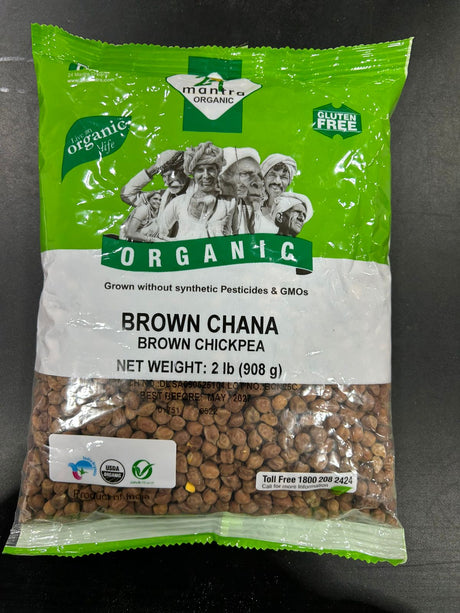 24 Mantra Organic BROWN CHANA 2LB