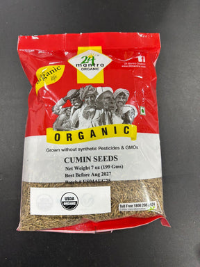 24 Mantra Organic CUMIN SEEDS 7oz