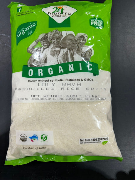 24 Mantra Organic IDLY RAVA 4LB
