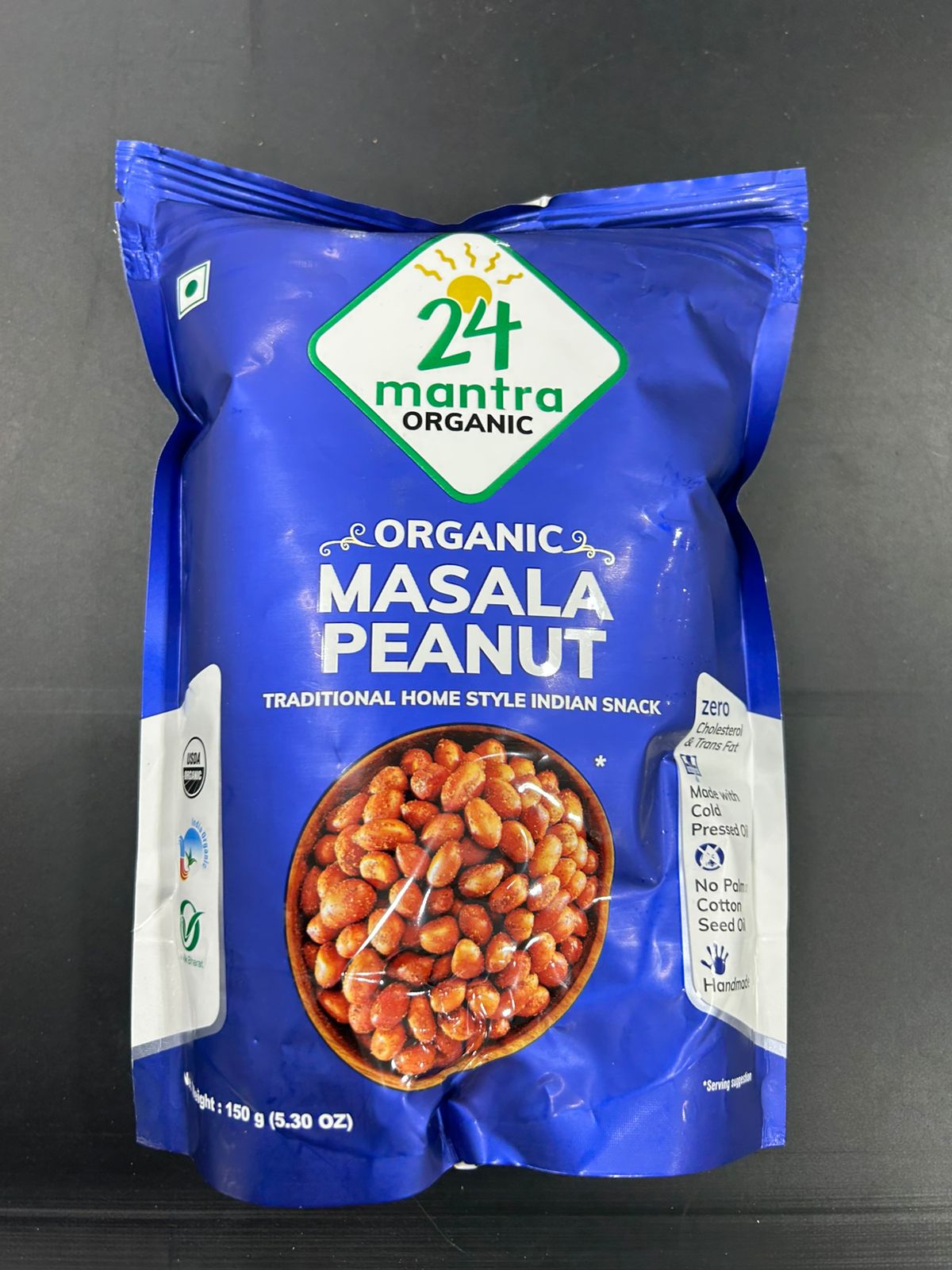 24 Mantra Organic MASALA PEANUT 150G