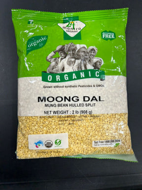 24 Mantra Organic MOONG DAL 2 LBS