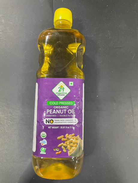 24 Mantra Organic PEANUT OIL 1L