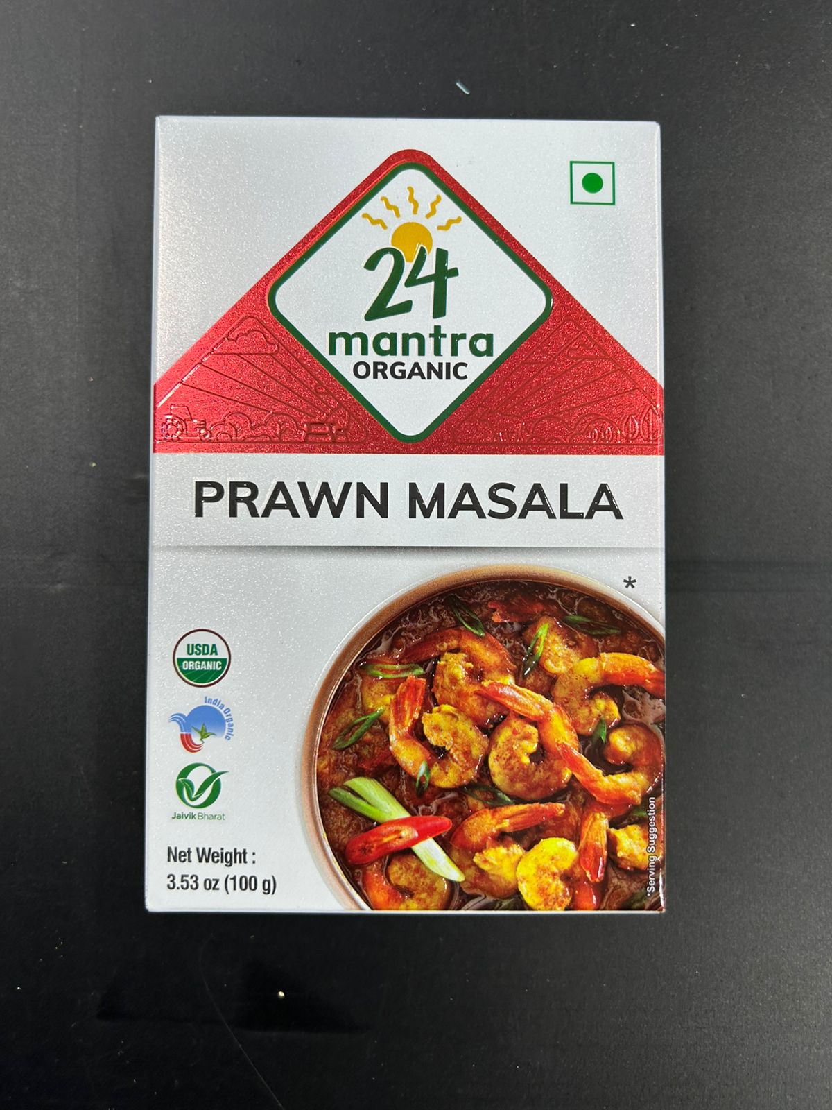 24 Mantra Organic PRAWN MASALA 100G