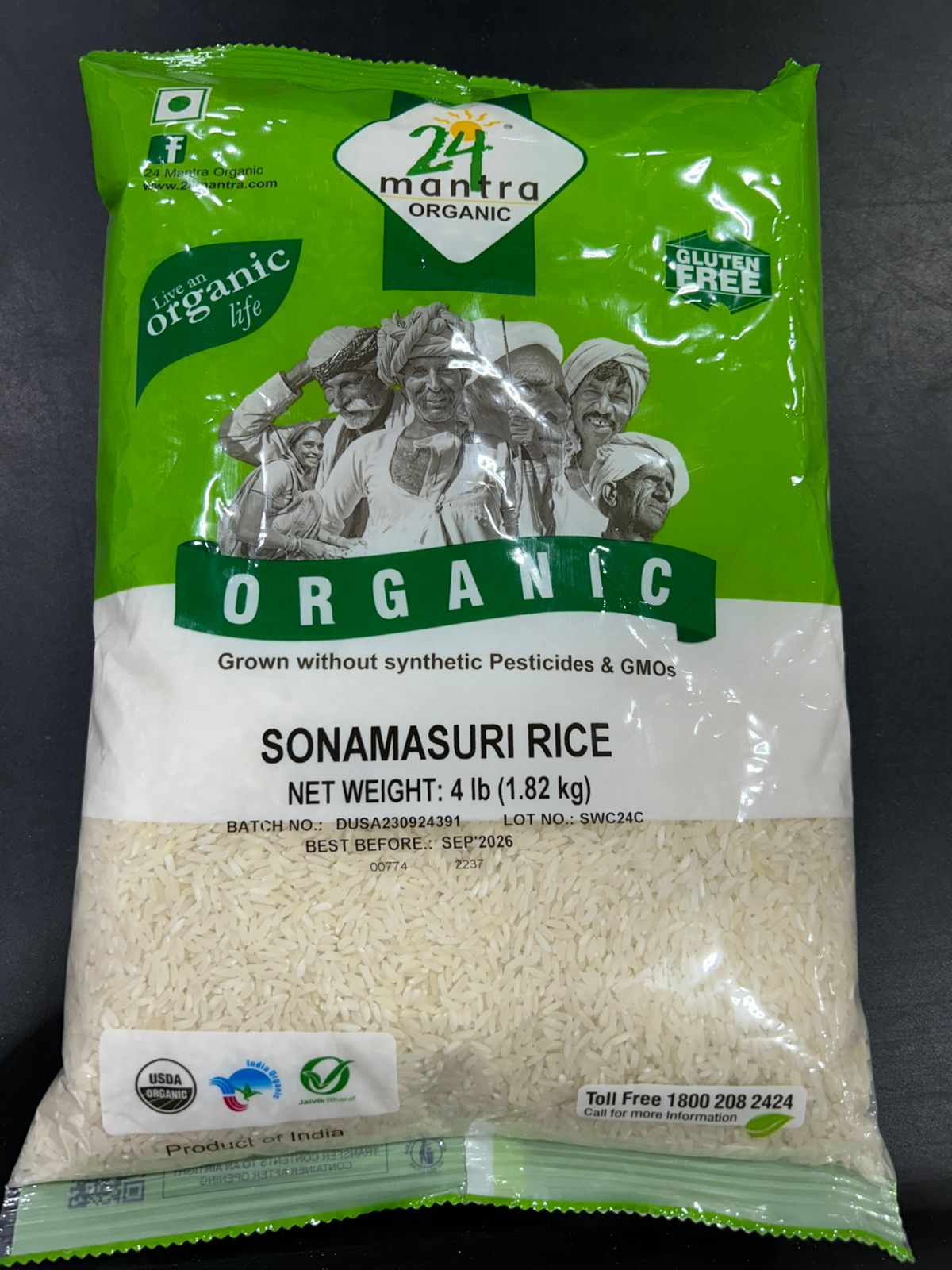 24 Mantra Organic SONAMASURI RICE
