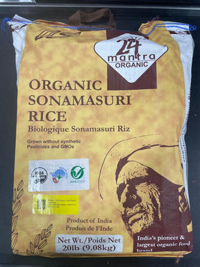 24 Mantra Organic SONA MASURI 20LB