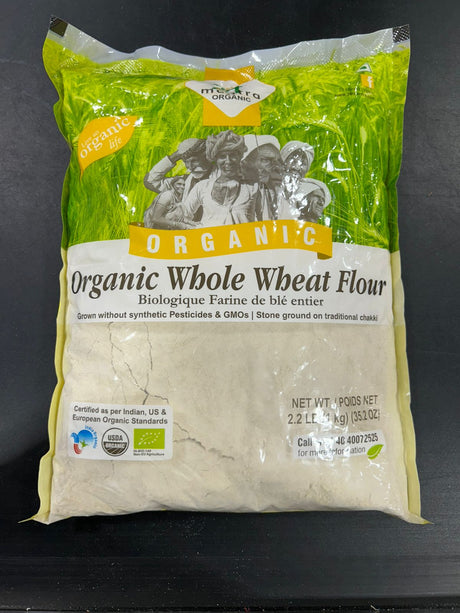 24 Mantra Organic WHOLE WHEAT ATTA 2.2LB