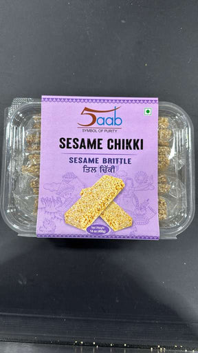 5aab SEASAME CHIKKI 400G