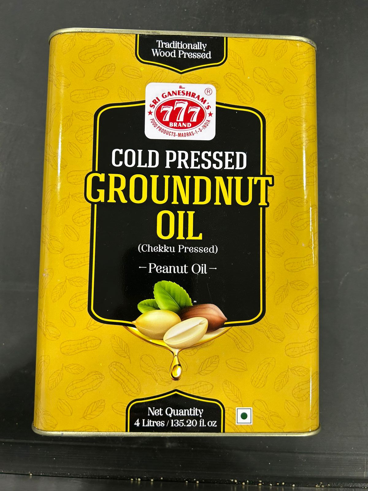 777 COLD PRESSED GRNDNT OIL 4L