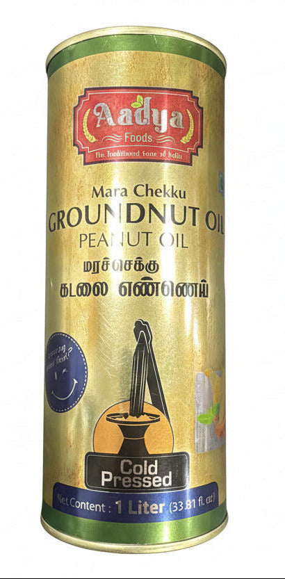 AADYA PEANUT OIL COLD PRESS 1L