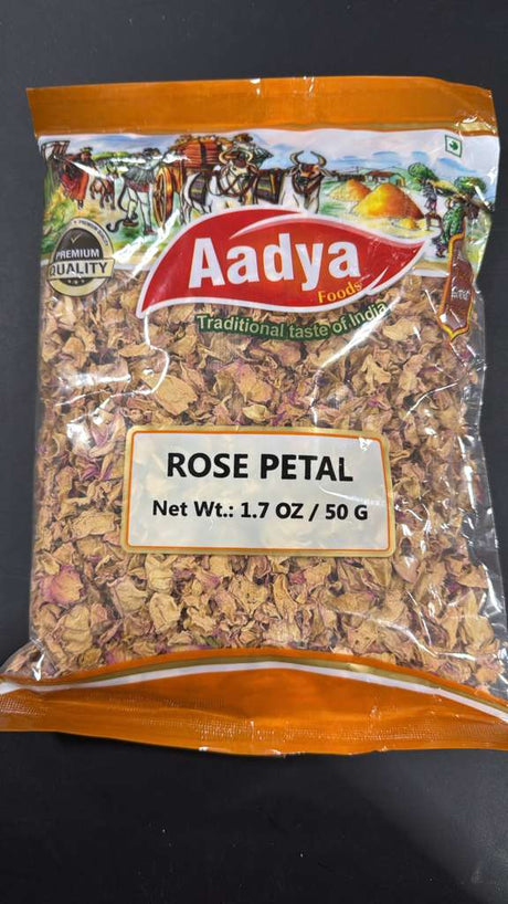 AADYA ROSE PETAL DRIED 50G