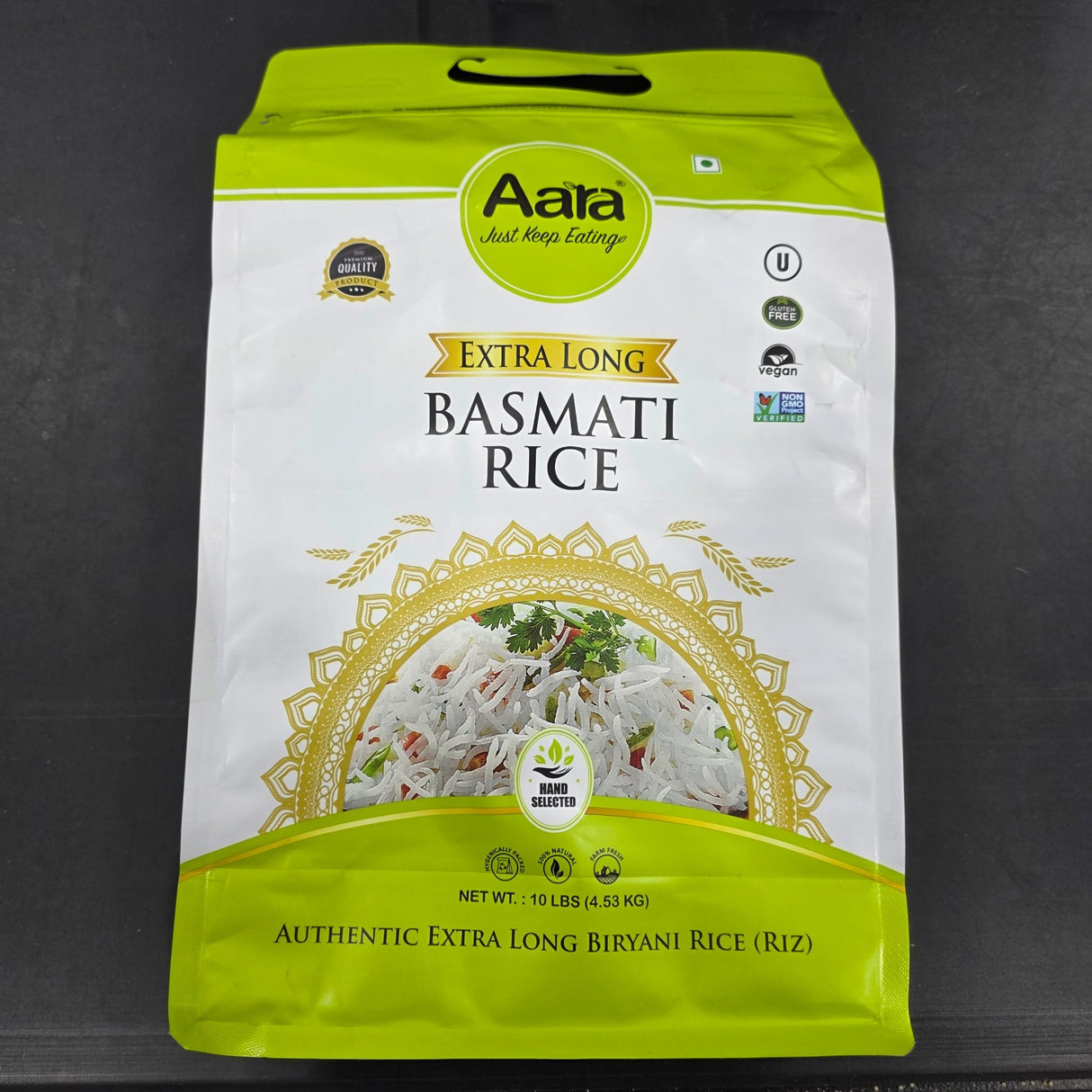 AARA  BASMATHI RICE 10LB