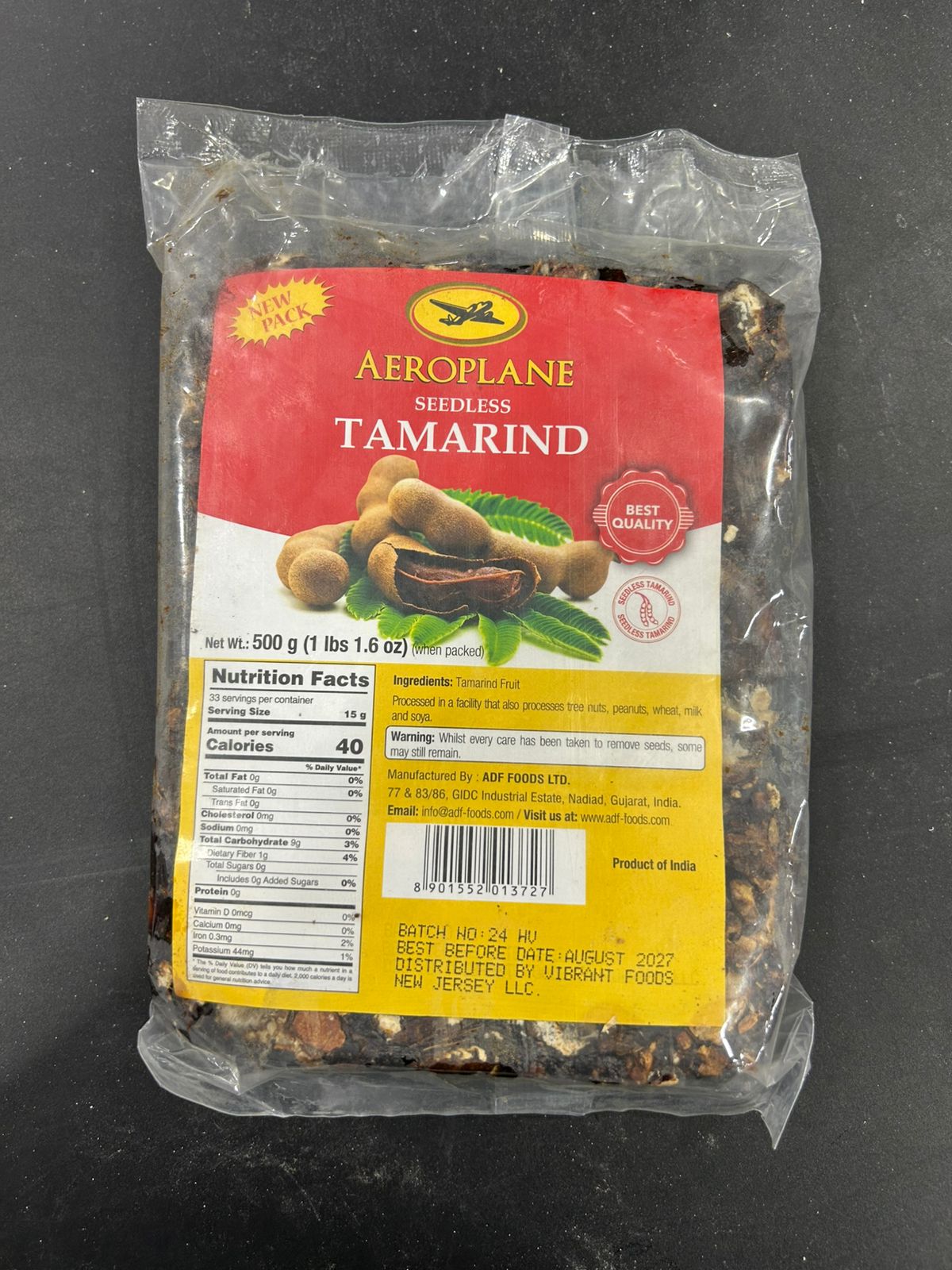 AEROPLANE TAMARIN 500G