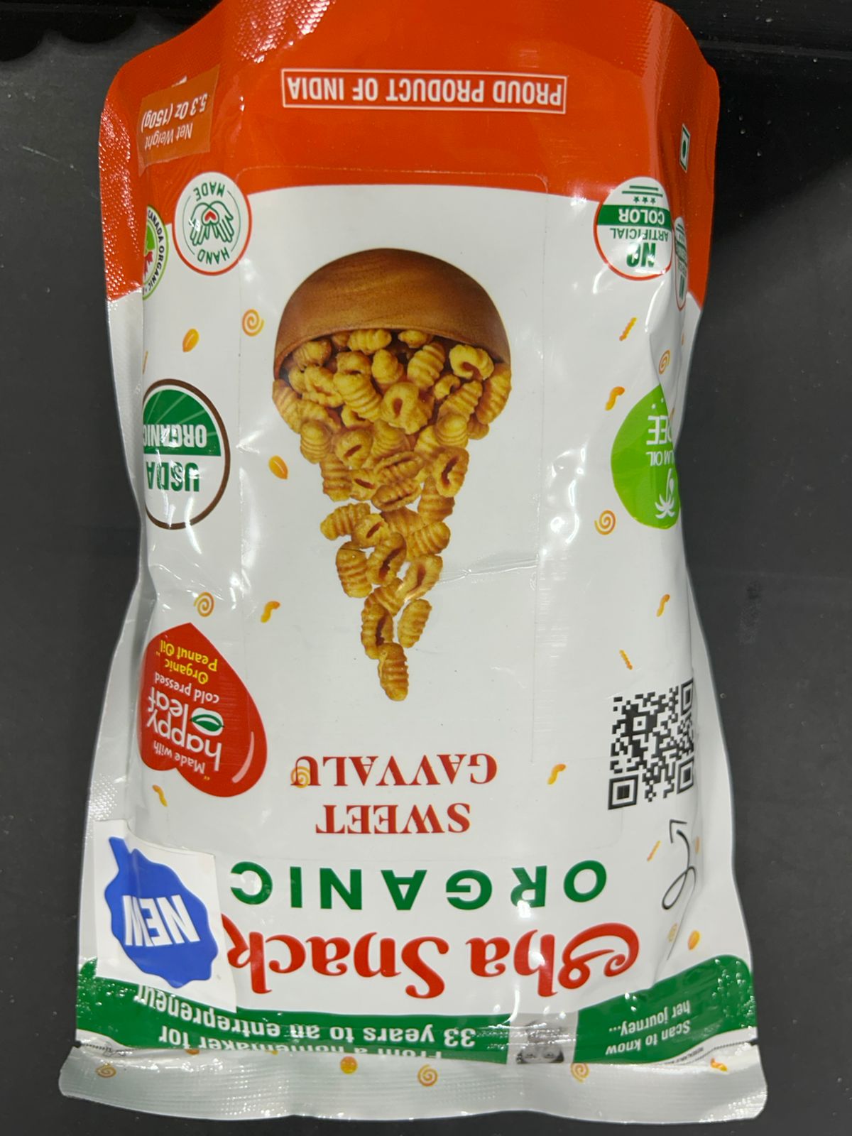 AHA ORG SWEET GAVVALU 150G
