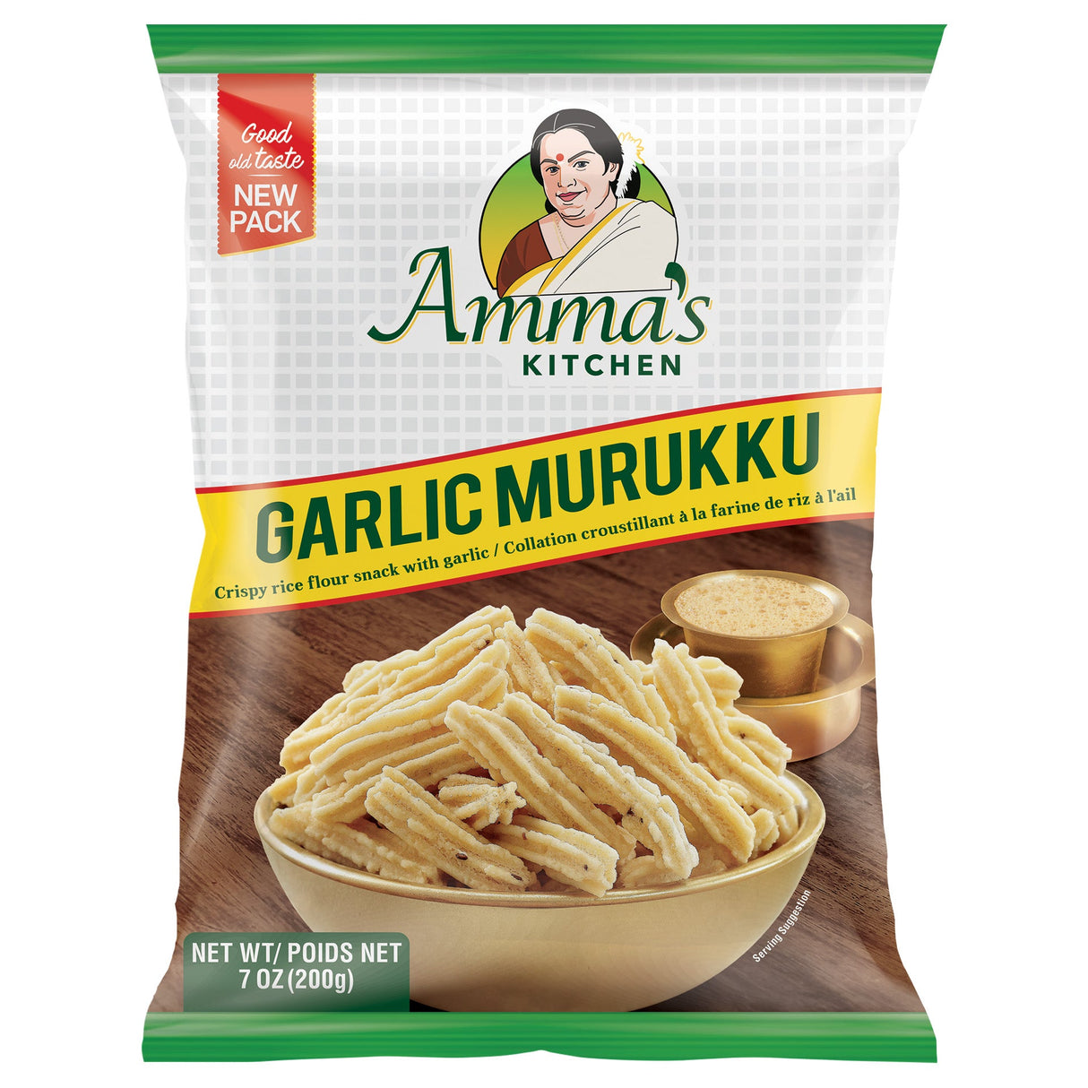 Ammas Kitchen Garlic Murukku Sticks 200Gm
