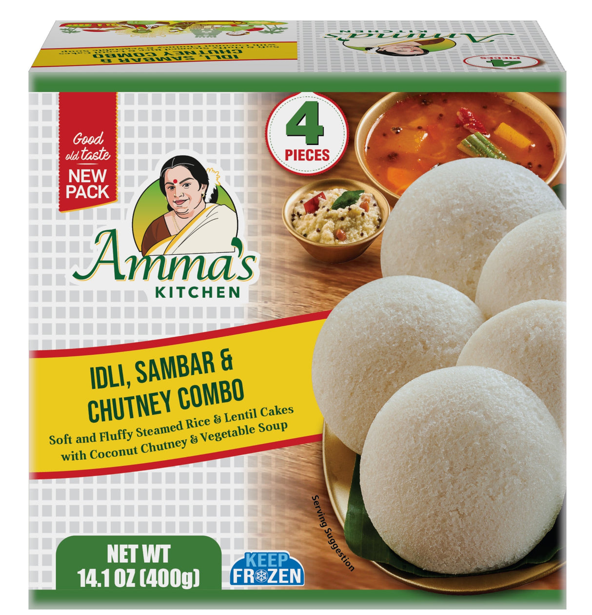 Ammas Kitchen Idli Sambar Chutney 400G