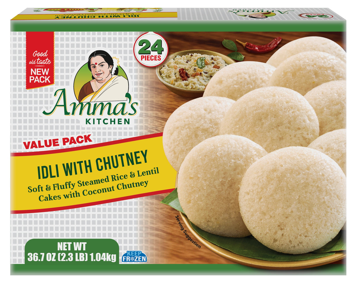 Ammas Kitchen Idly W Chutney 1.04Kg