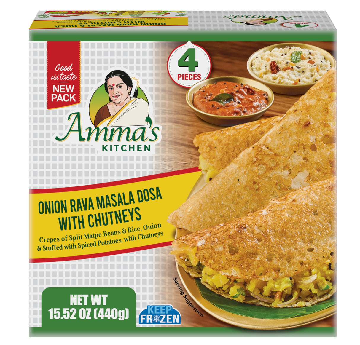 Ammas Kitchen Onion Rava M Dosa 440G