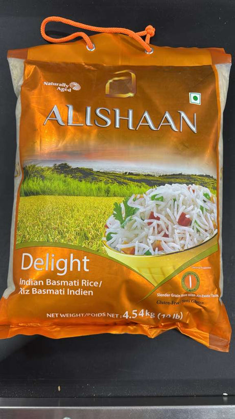 ALISHAAN DELIGHT BASMATI 10LB