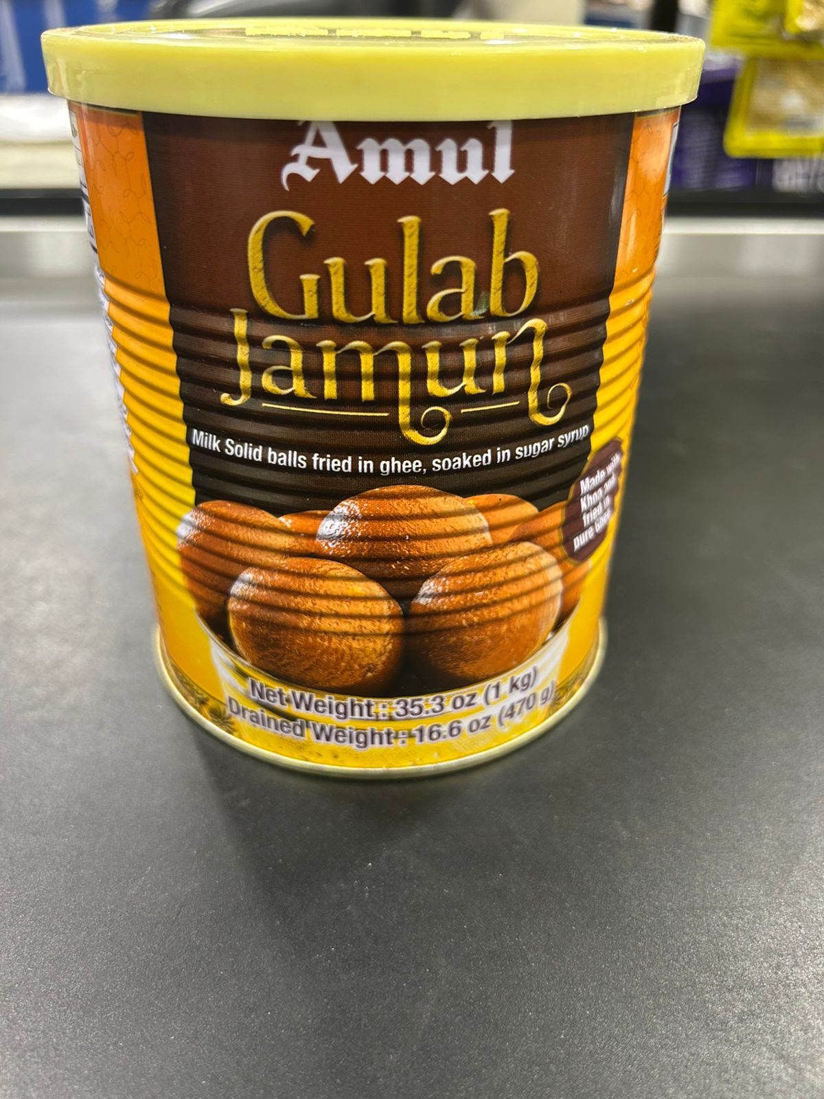 AMUL GULAB JAMUN TIN 1KG