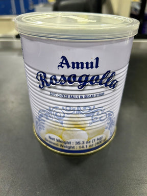 AMUL ROSOGULLA TIN 1KG