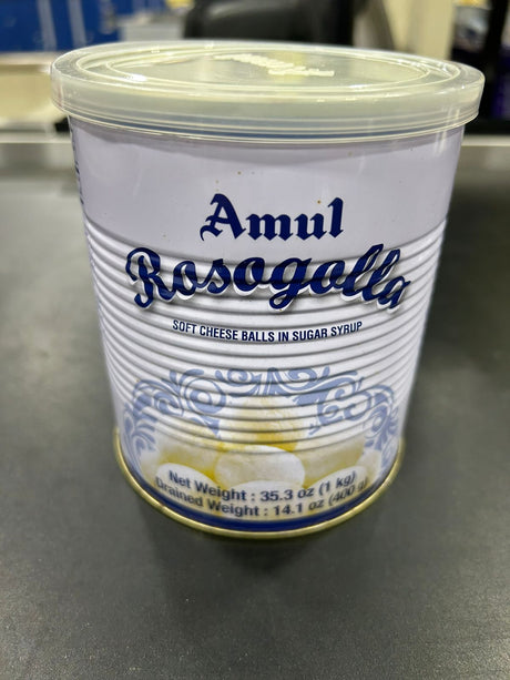 AMUL ROSOGULLA TIN 1KG