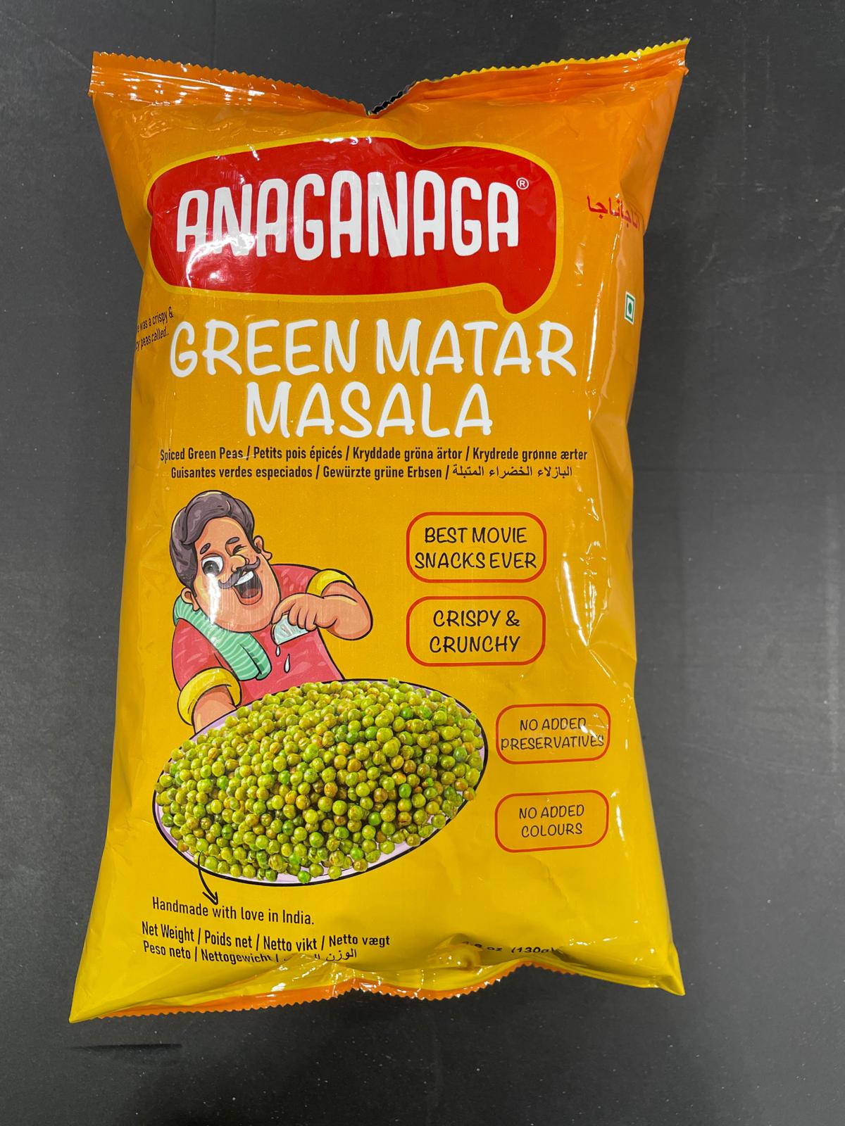 Anaganaga GREEN MATAR MASALA- 130G