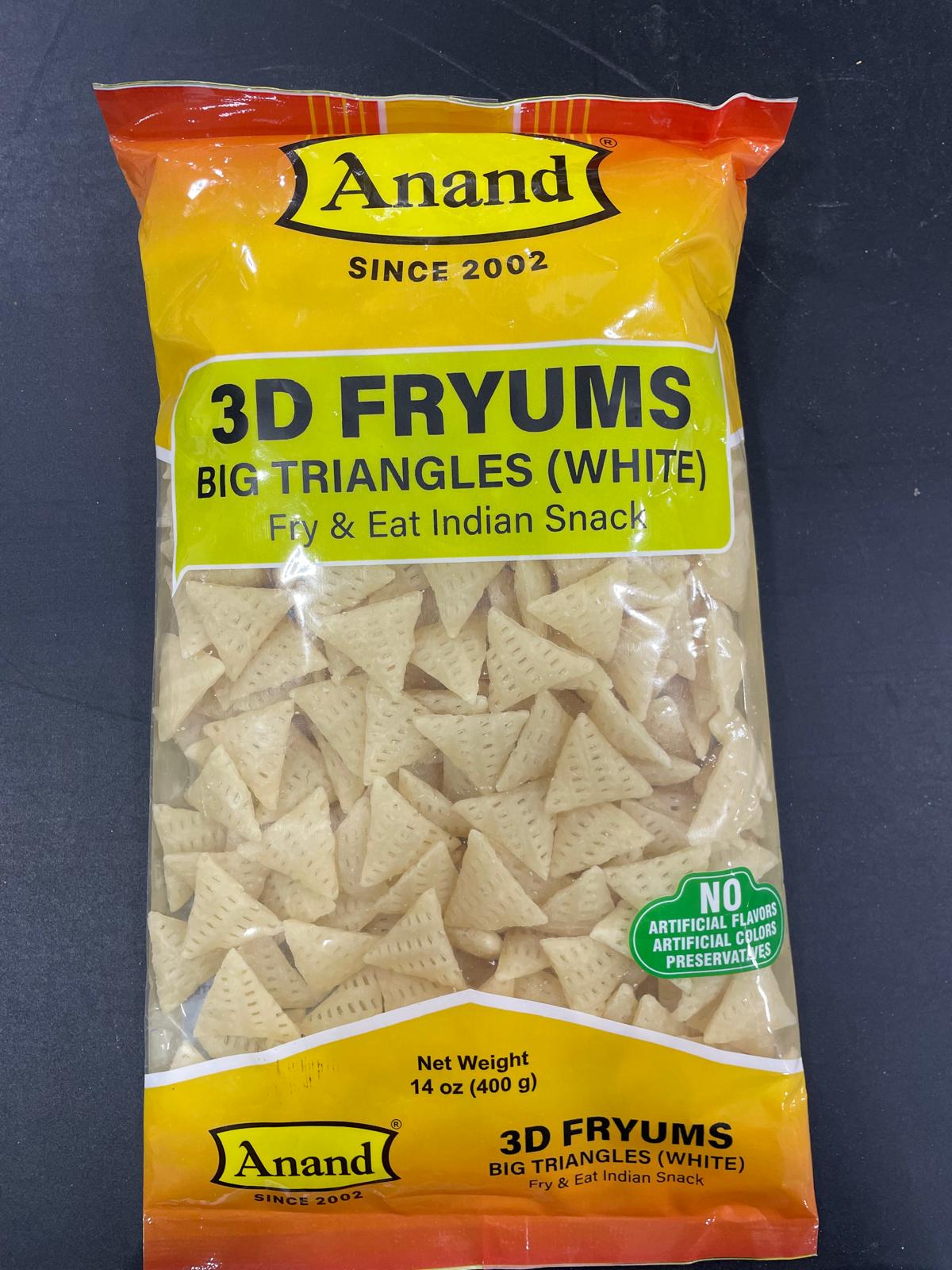 ANAND 3D FRY TRIN BIG WHI 400G