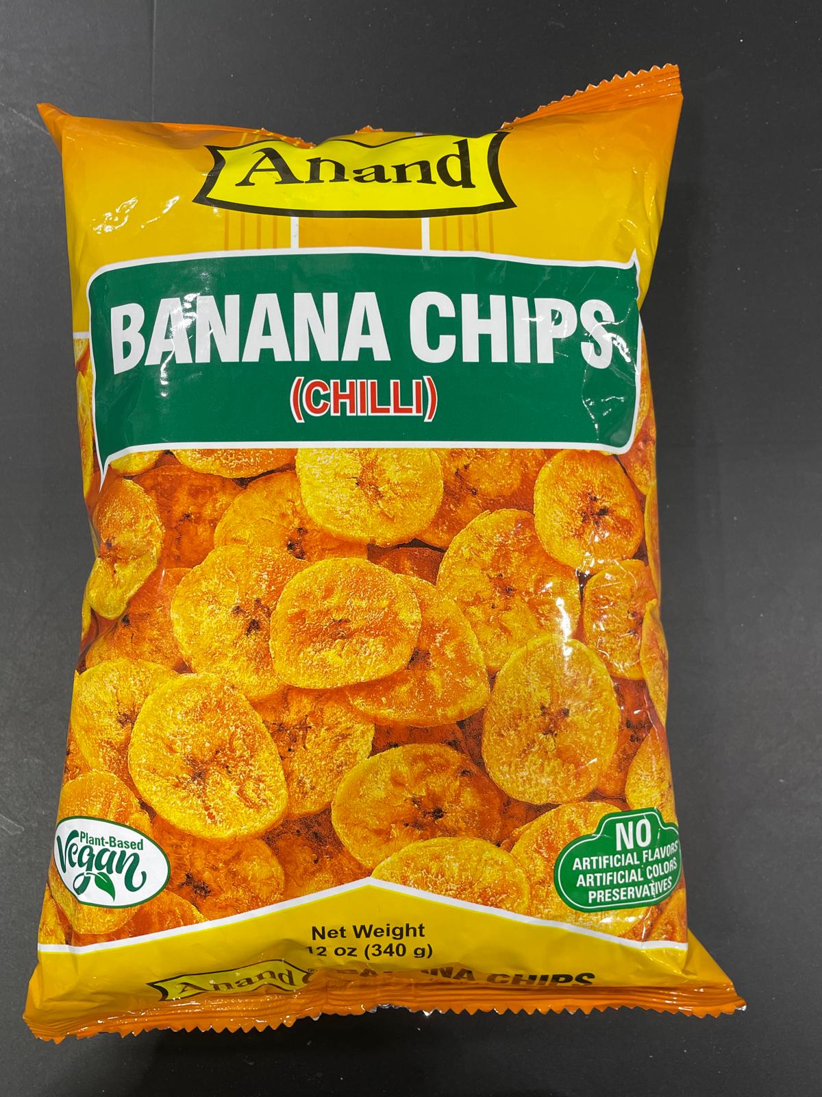 ANAND BANANA CHIPS CHILLI 340G