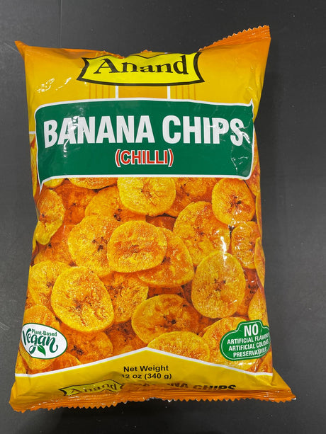 ANAND BANANA CHIPS CHILLI 340G