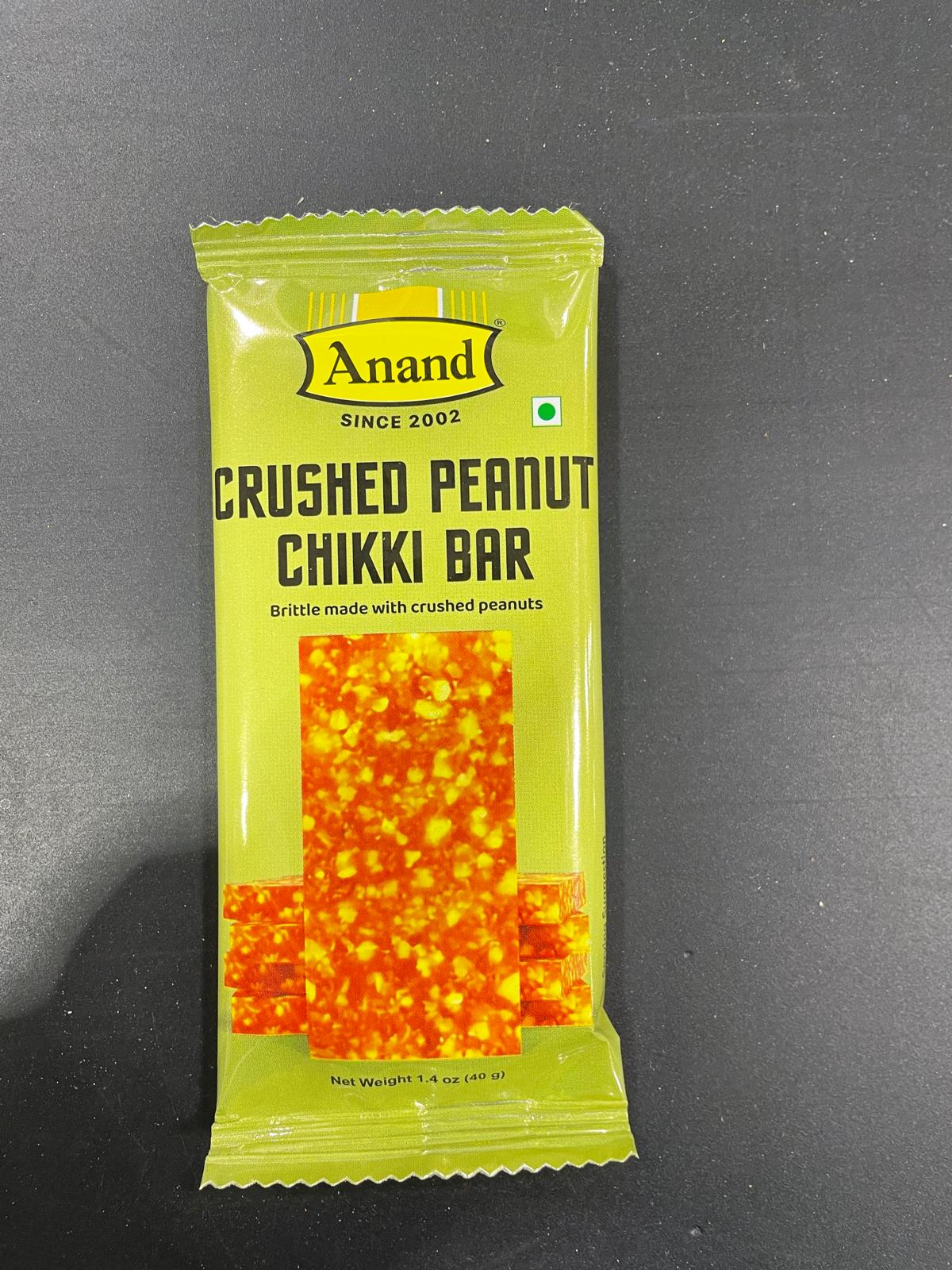 ANAND CRUSHED PENUT CHIK BAR 40G