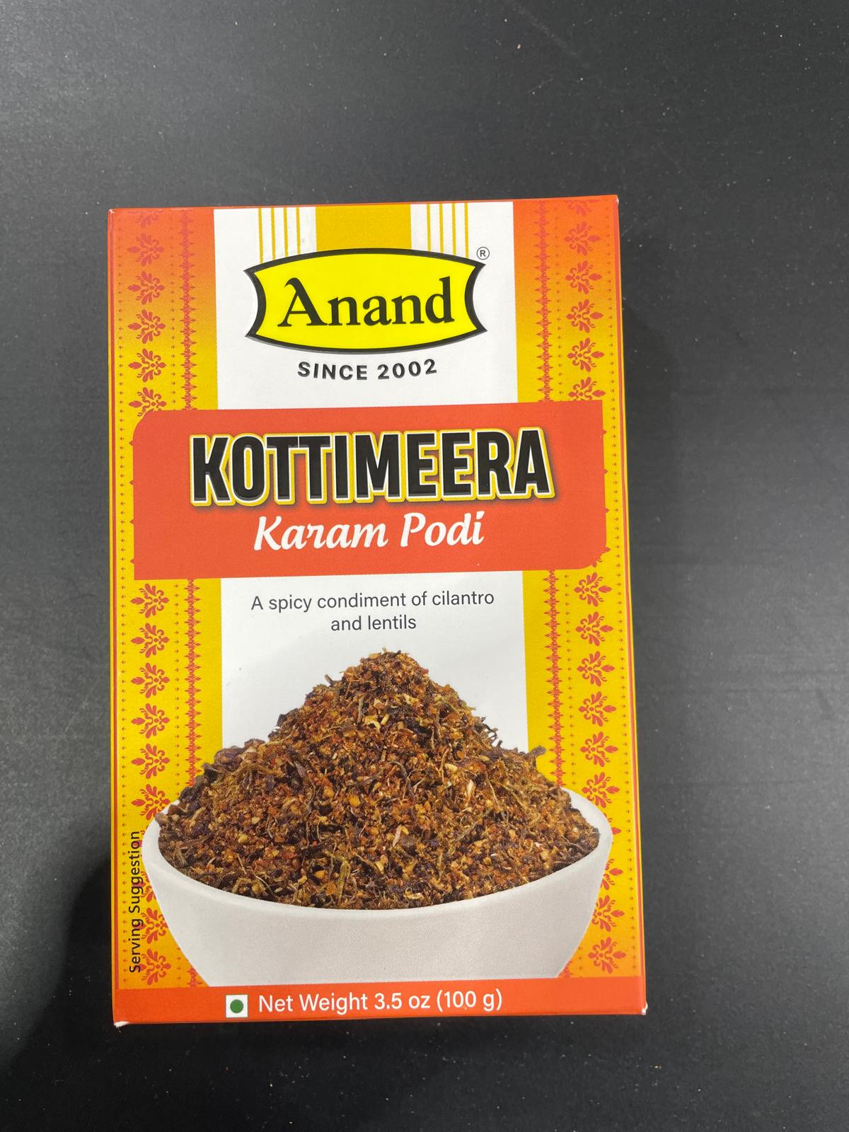 ANAND KOTIMEERA KARAM 100g