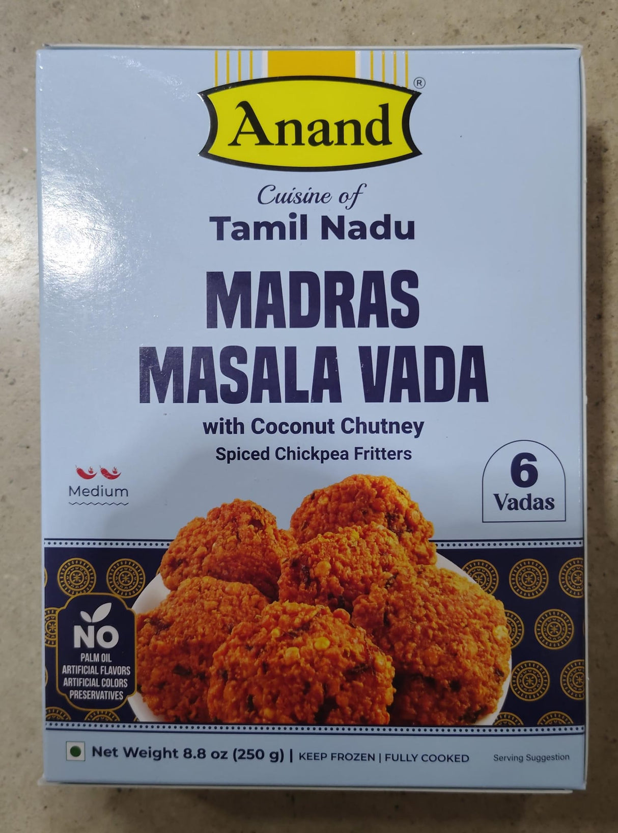 ANAND MADRAS MASALA VADA 250G