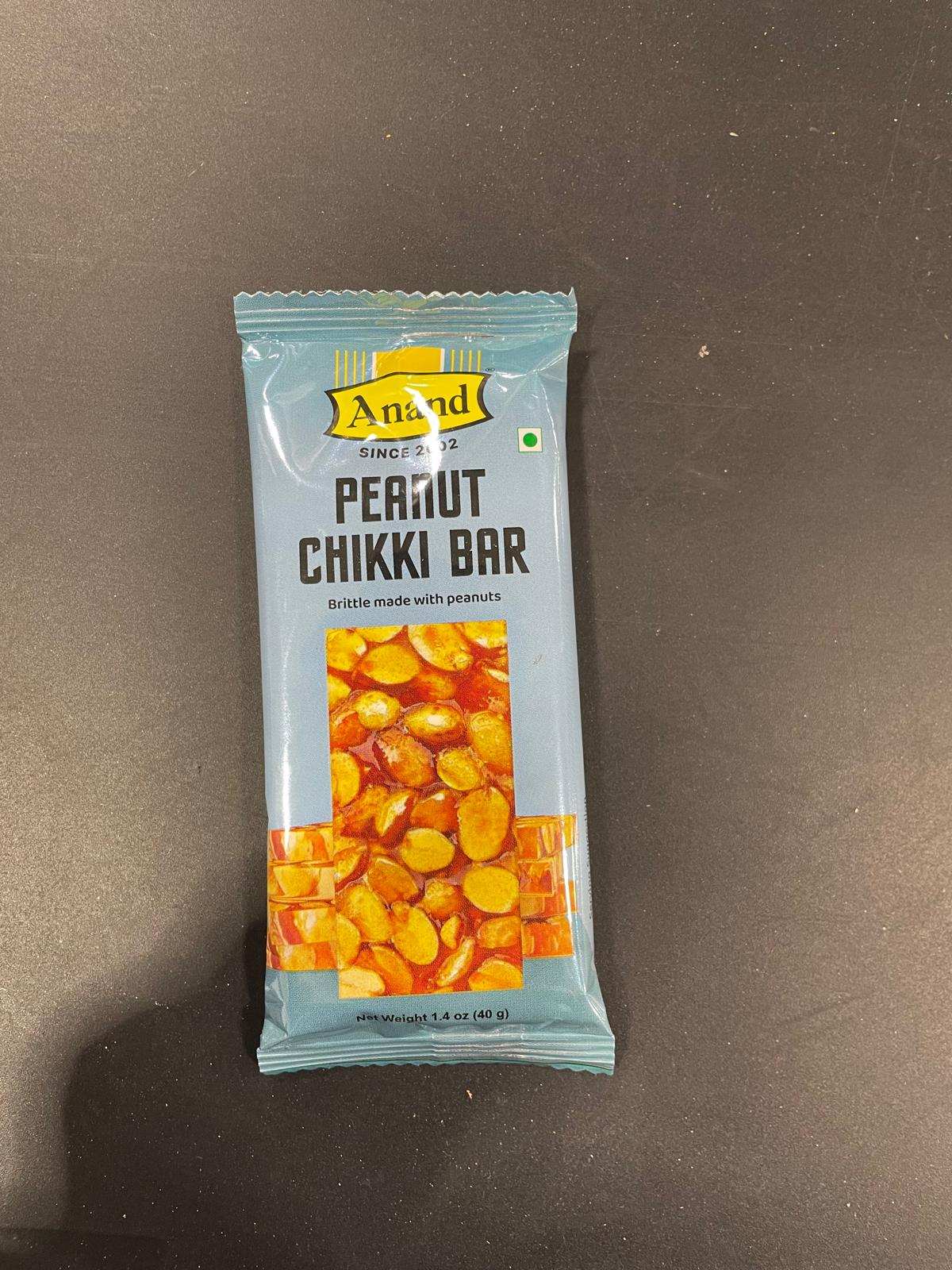 ANAND PEANUT CHIKKI BAR 40G