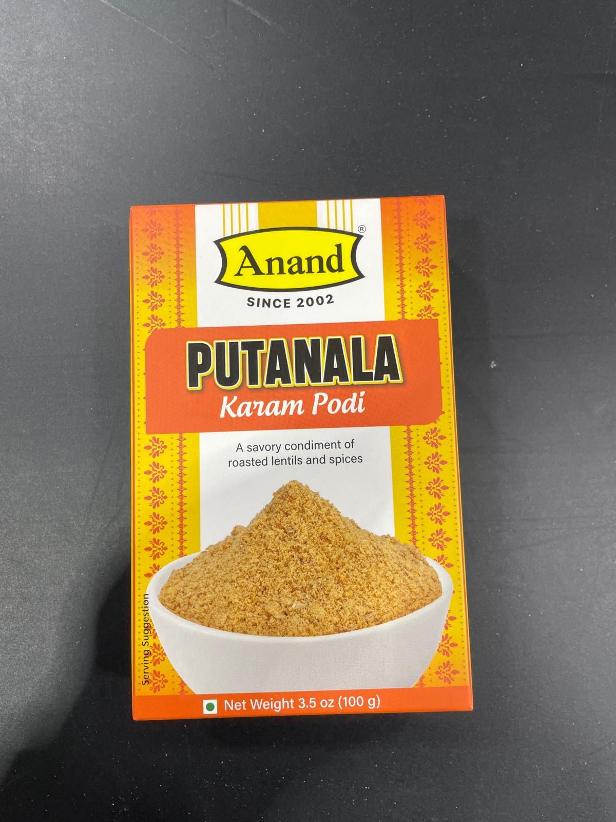 ANAND PUTNALA KARAM 100g