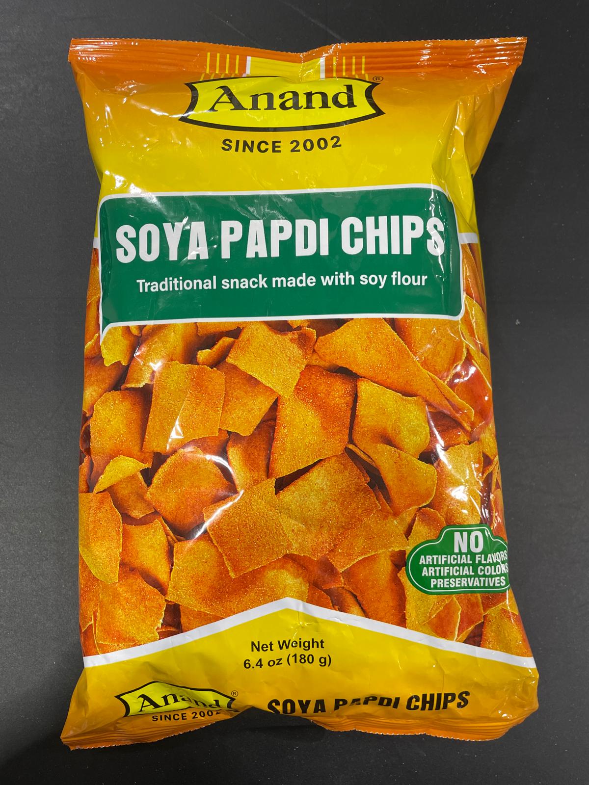 ANAND SOYA PAPDI CHIPS 180G