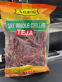 ANAND WHOLE CHILLI TEJA 200GM