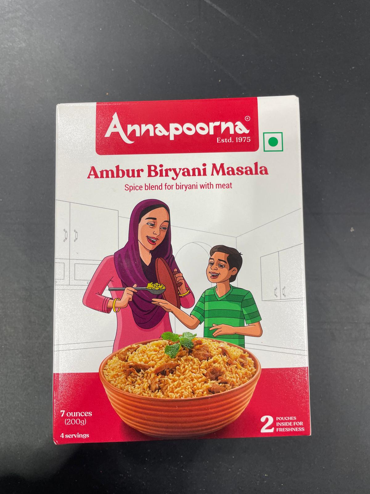 ANNAPURNA AMBUR BIRYANI MASALA 200G