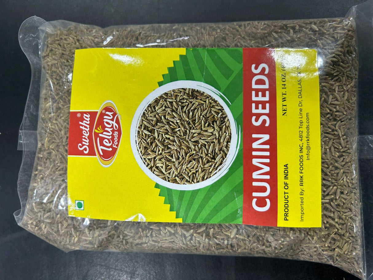 Authentic Indian Telugu Cumin Seeds 200G