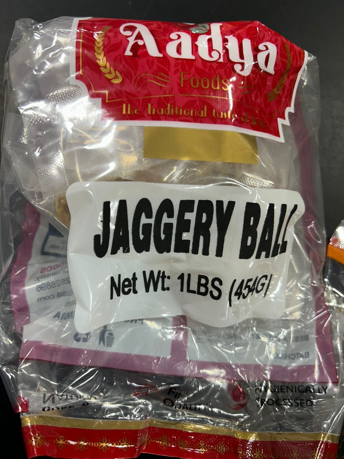 Aadya Jaggary Ball 1Lb