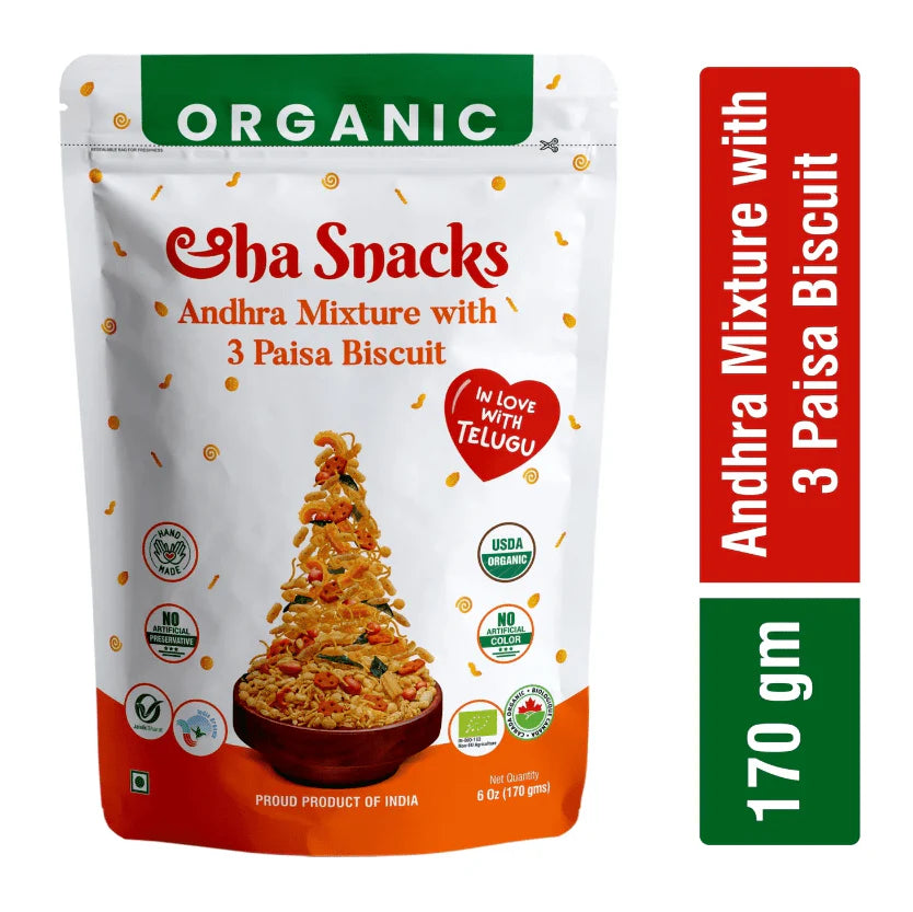 Aha Org Andhra Mixture 170G