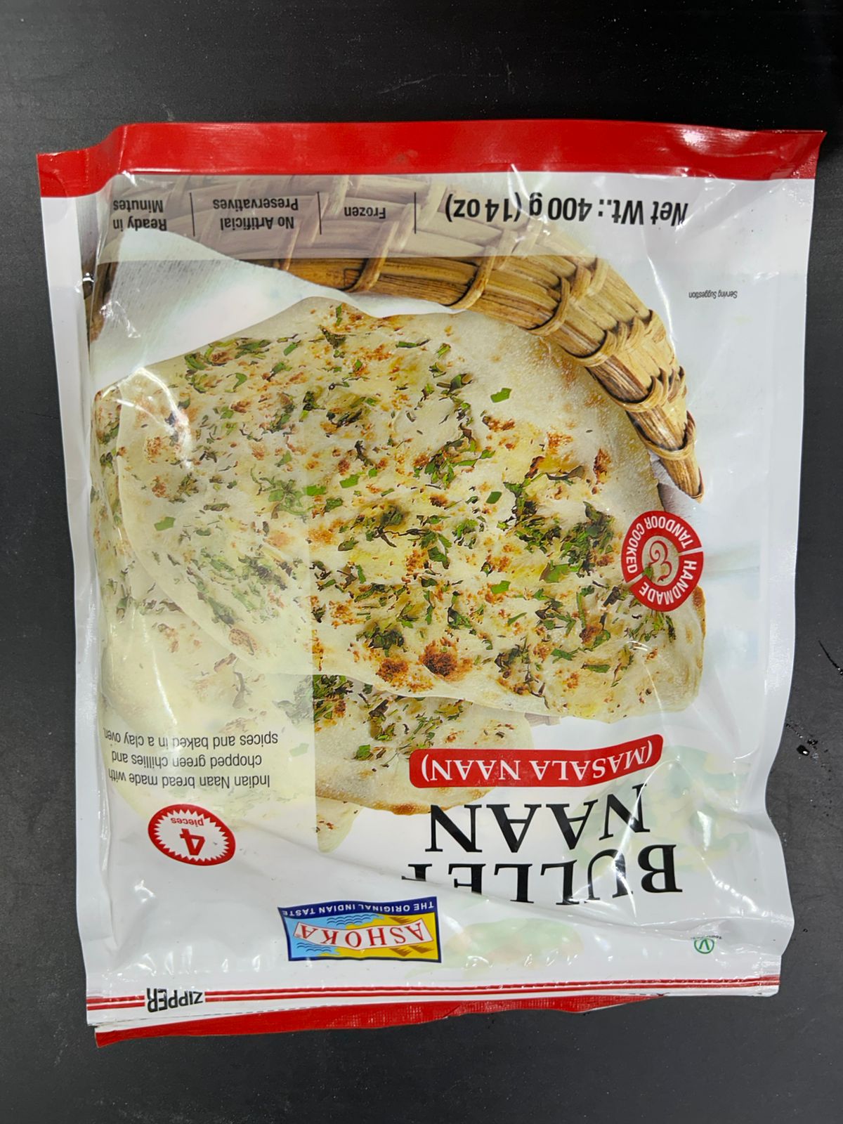 Ashoka BULLET NAAN 400G