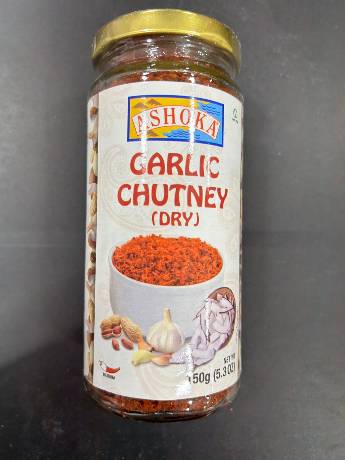 Ashoka Garlic Chutney (Dry) 150G