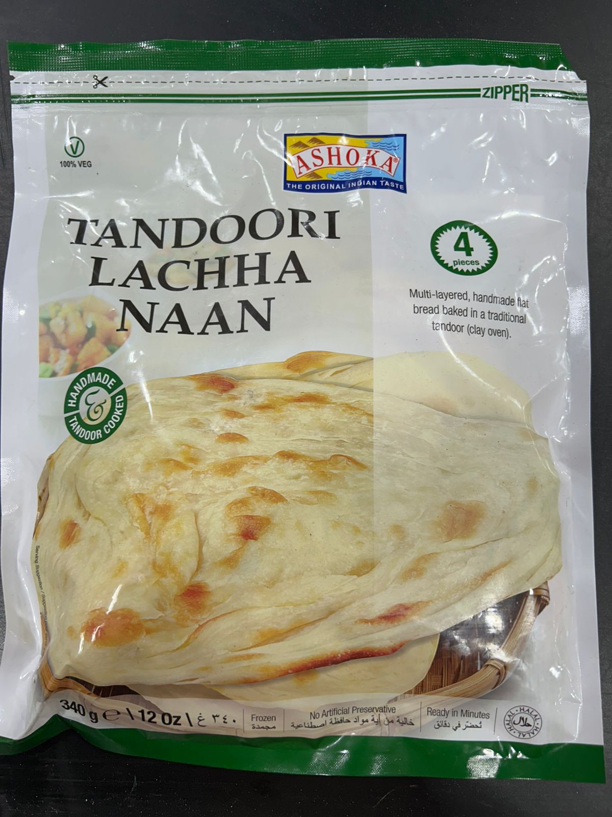 Ashoka TANDORI LACHHA NAAN 340G