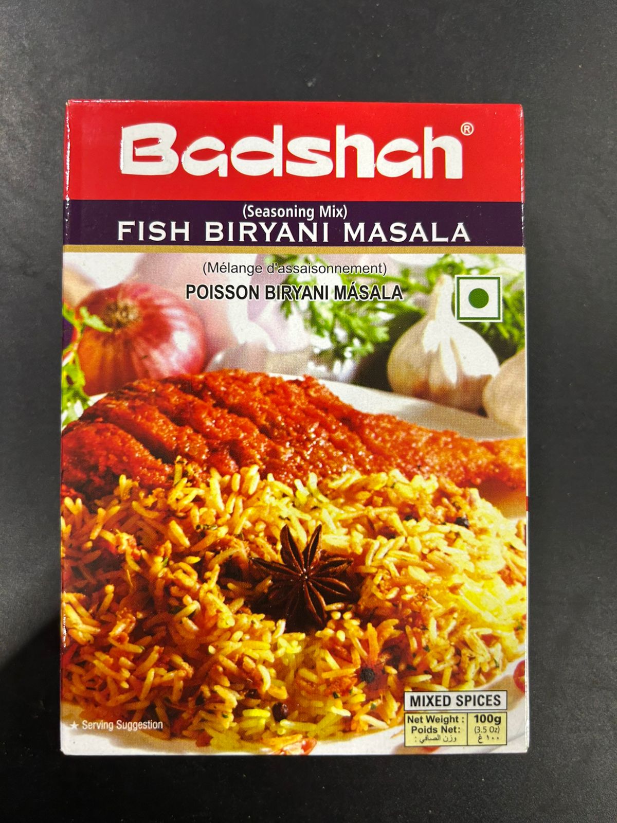 Badshah Fish Biriyani Mas 100G