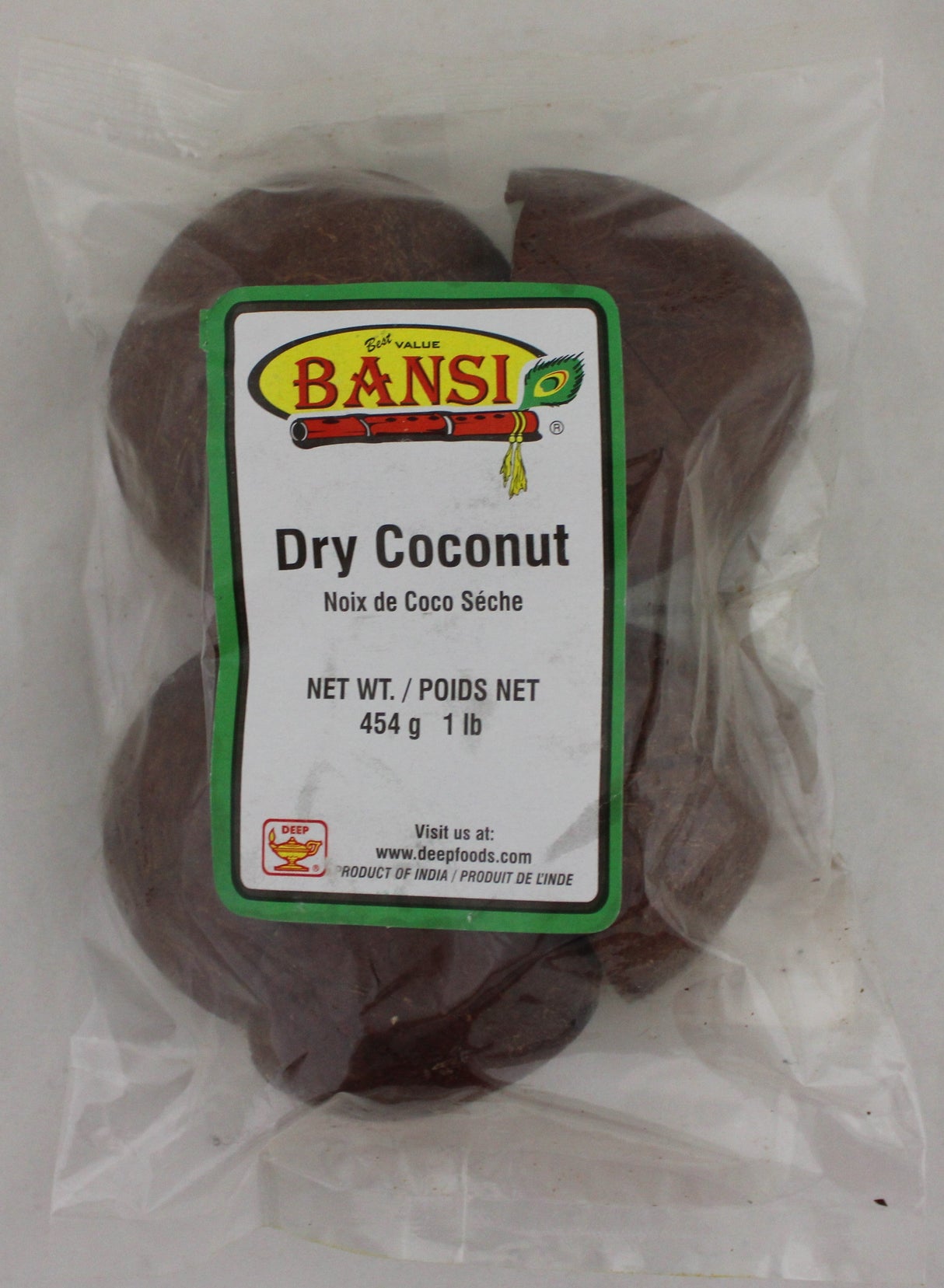 Bansi Dry Coconut 1 Lb