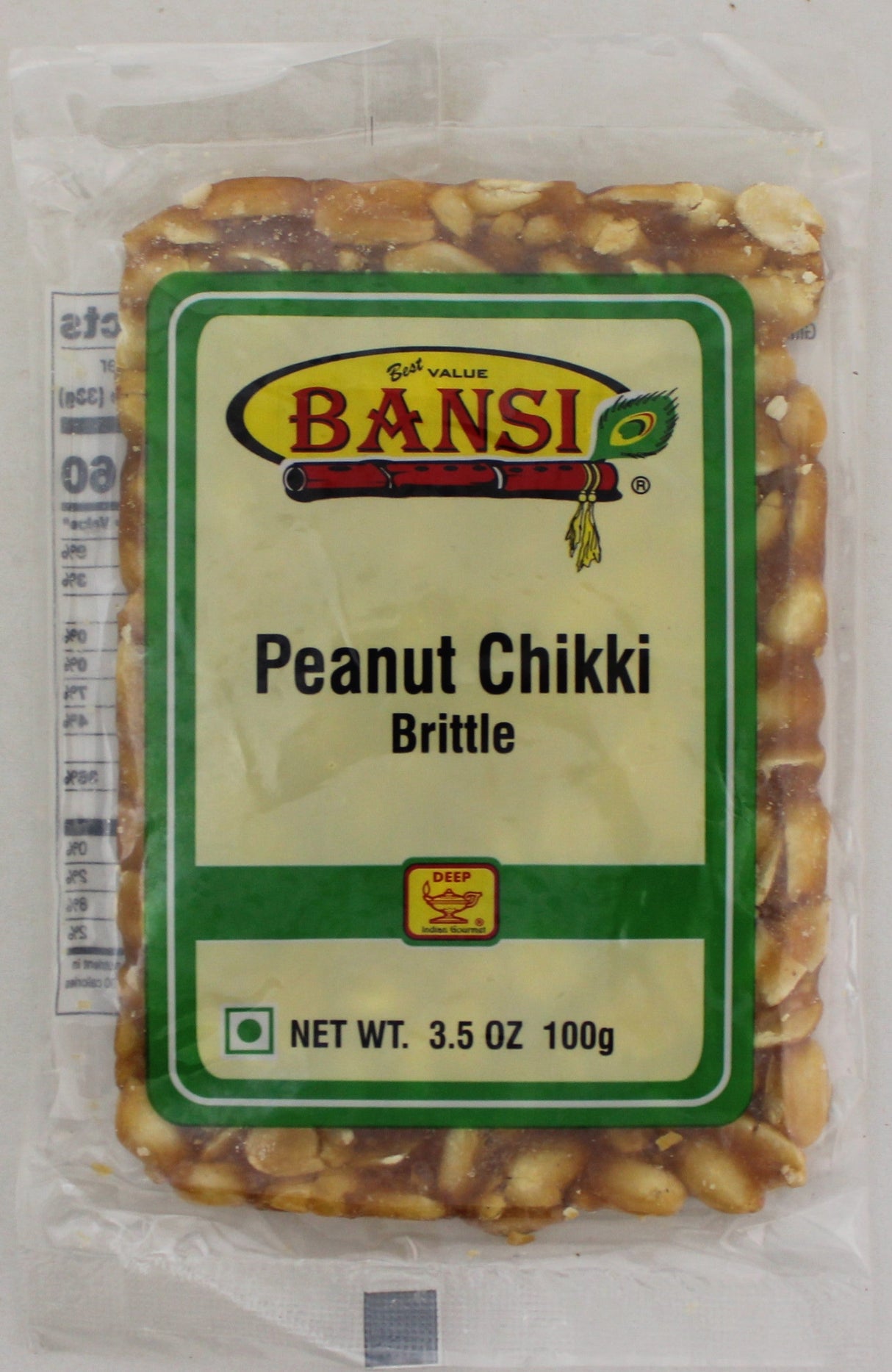 Bansi Peanut Chikki 100G