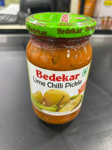 BEDEKAR LIME CHILLI PICKLE 400GM